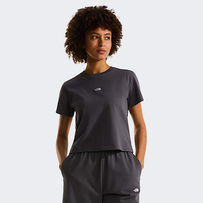 Essential Regular Cutie TShirt W TNF Anthracite Grey HERO
