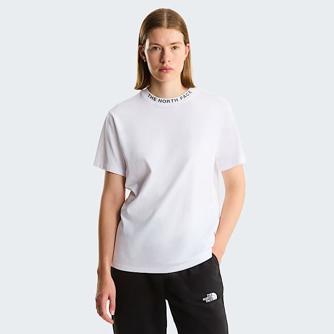 Zumu Relaxed Graphic TShirt W TNF TNF White HERO