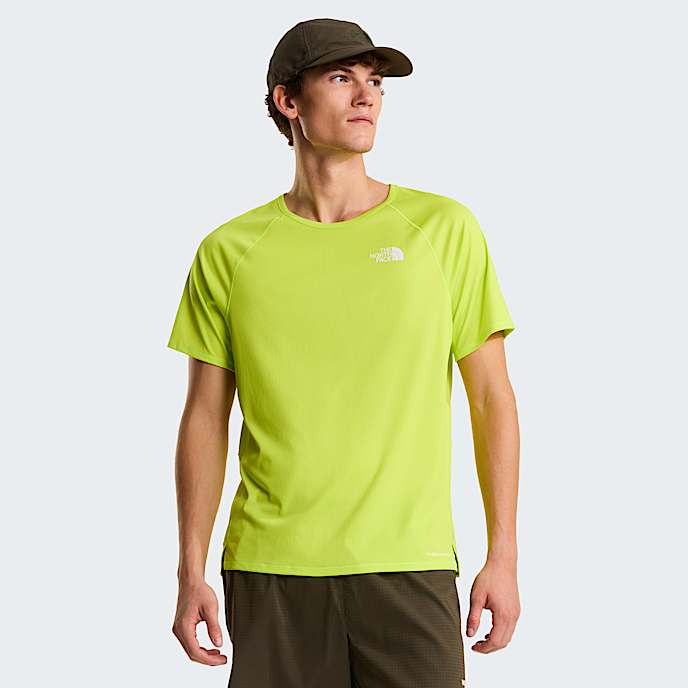 Sunriser TShirt M TNF Fizz Lime HERO