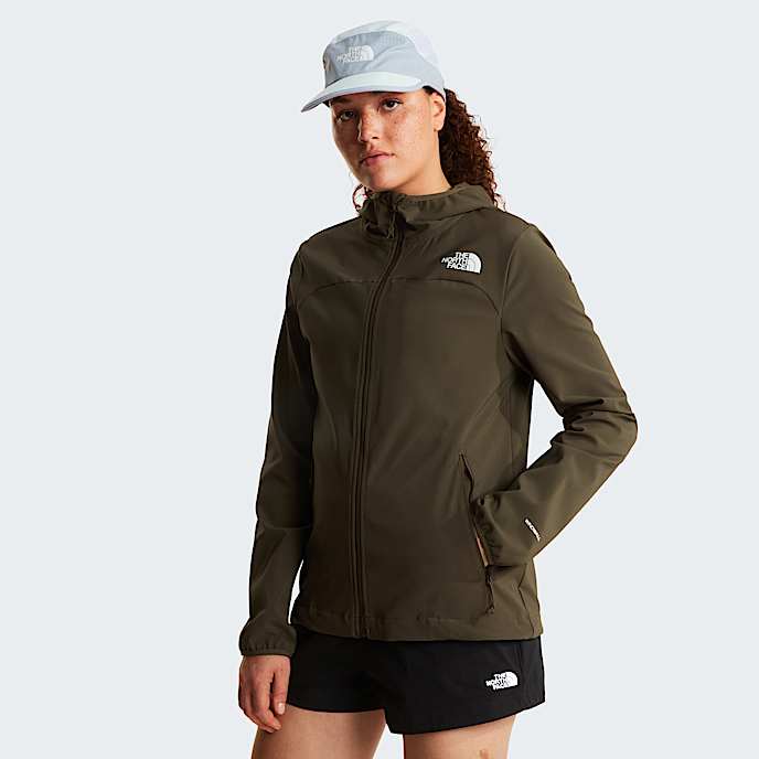 Nimble Hooded Jacket 20 W TNF New Taupe Green HERO