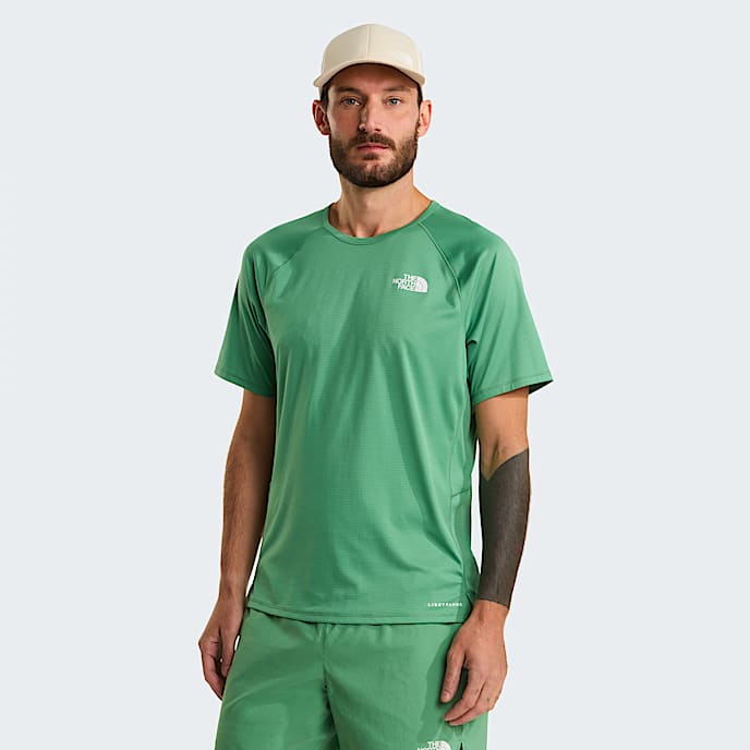 Sunriser TShirt M TNF Dimmed Algae HERO