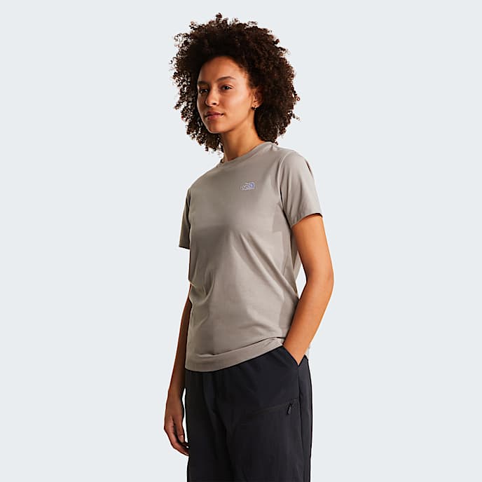 Evolution Simple Dome Slim TShirt W TNF Stone Slab HERO