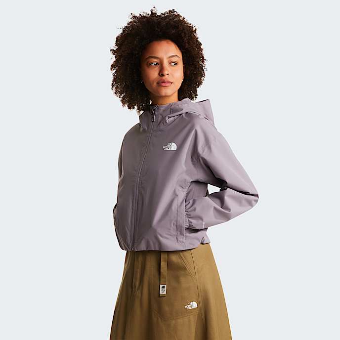 Quest DryVent Cropped Jacket W TNF Transcendent Grey HERO