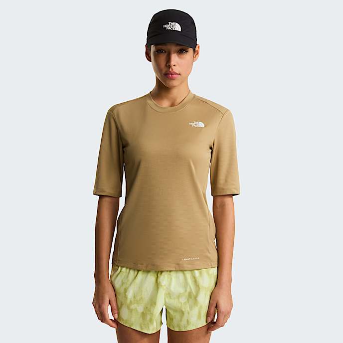 Shadow TShirt W TNF Kelp Tan HERO