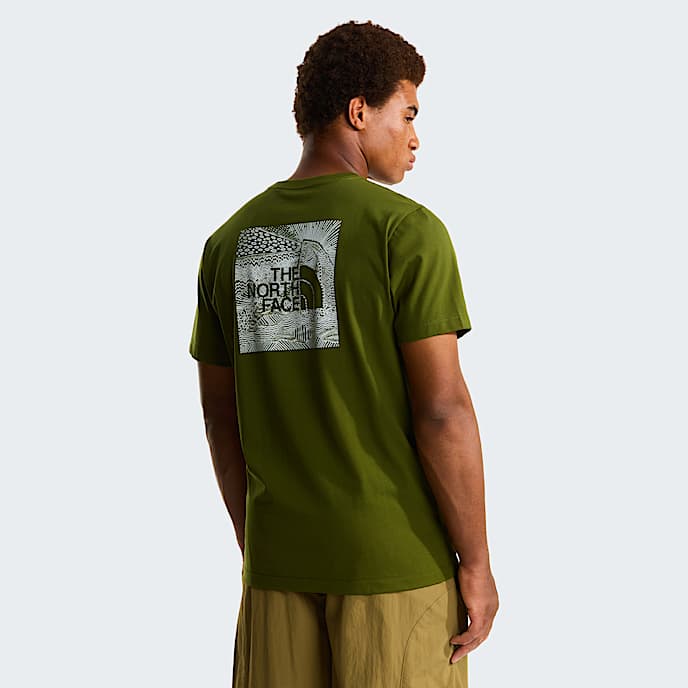 NSE Box Regular TShirt M TNF Woodland Green HERO