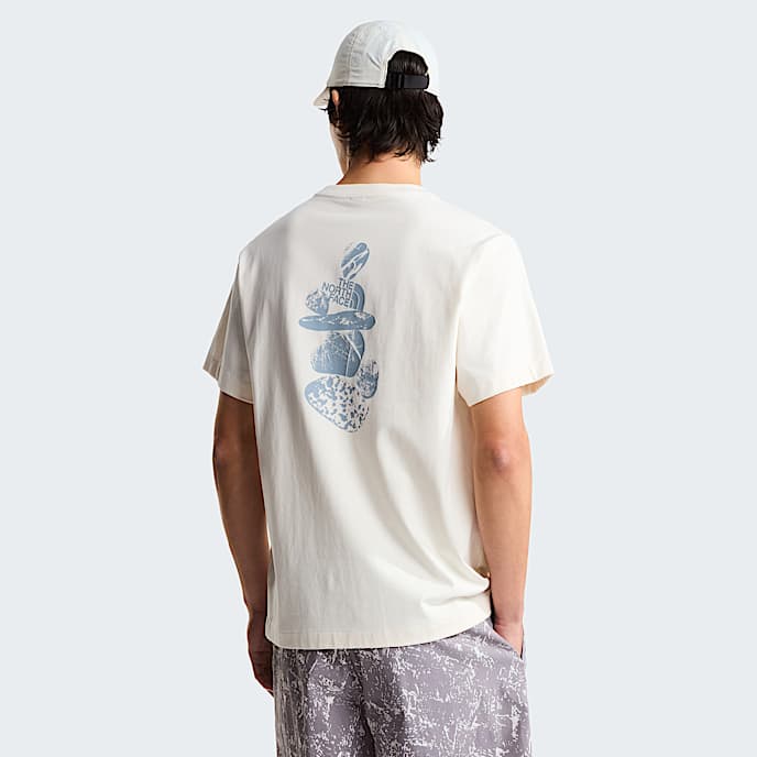 Stones Relaxed Graphic TShirt M TNF White Dune HERO