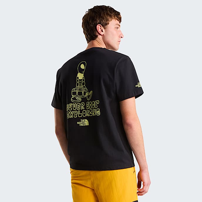 Tshirt dcontract Alien Graphic pour homme TNF TNF Black HERO