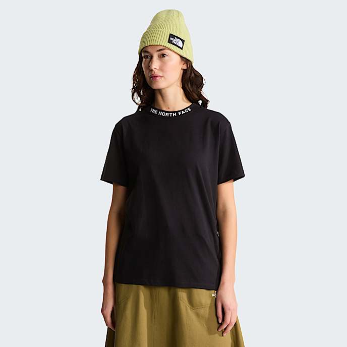 Zumu Relaxed Graphic TShirt W TNF TNF Black HERO