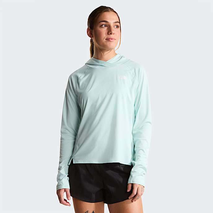 Sunriser Hoodie W TNF Opal Frost HERO