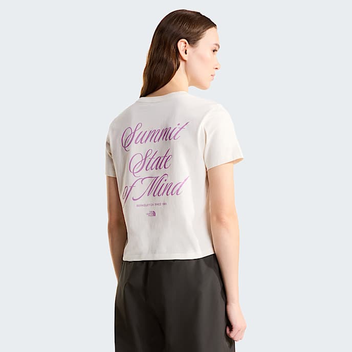 Inspire Exploration Cutie TShirt W TNF White DuneHushed Lavender HERO