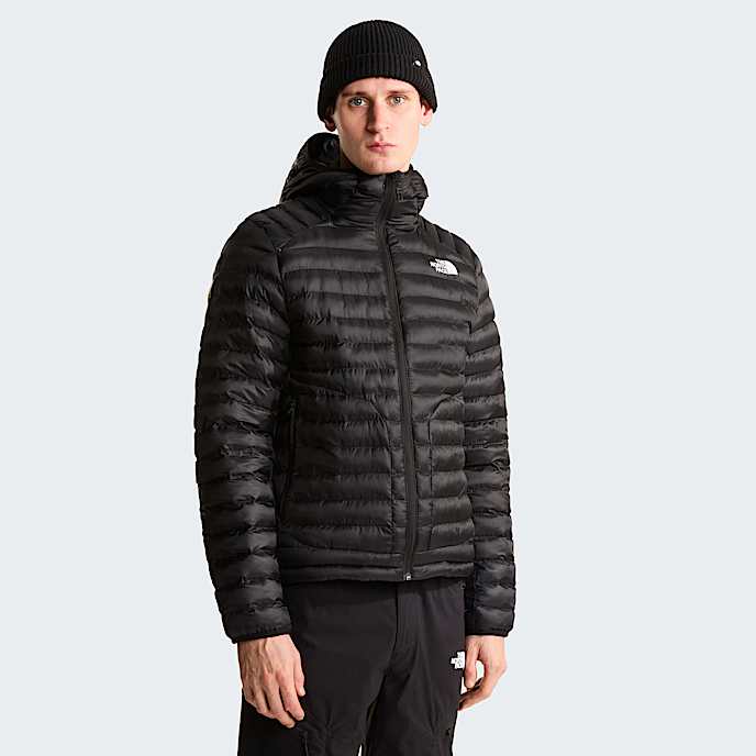 Huila Synthetic Insulation Hooded Jacket M TNF TNF BlackAsphalt GreyNPF HERO