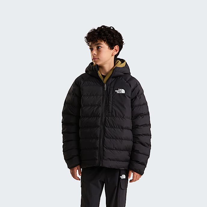 Boys Reversible Perrito Jacket TNF TNF BlackSmoked Pearl HERO