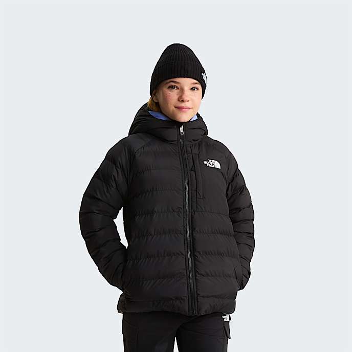 Girls Reversible Perrito Jacket TNF TNF BlackSmoked Pearl HERO