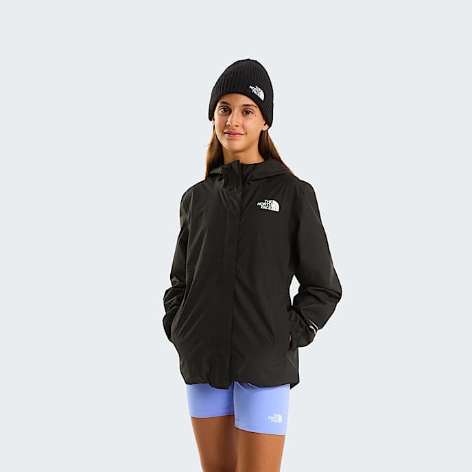 Girls Antora Rain Jacket TNF TNF BlackTNF Black HERO