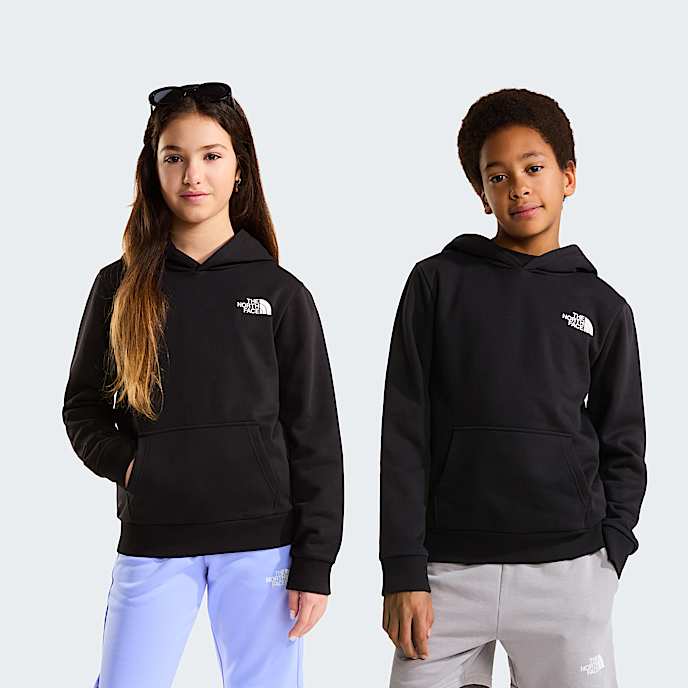 Simple Dome Hoodie Junior TNF TNF Black HERO