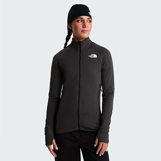 Bolt Polartec Power Grid Jacket W TNF Asphalt GreyTNF Black HERO