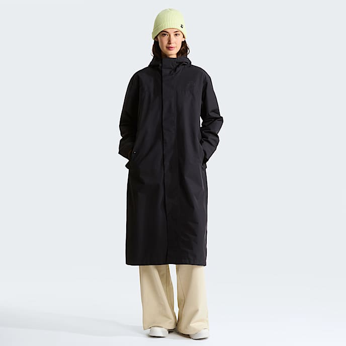 Womens Nukabira Rain Shell Parka TNF TNF Black HERO