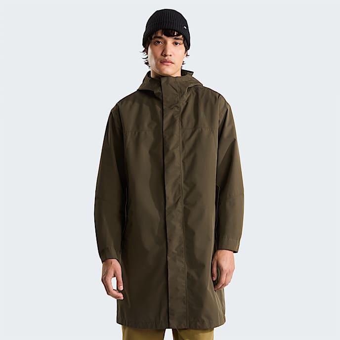 Nukabira Rain Shell Parka M TNF New Taupe Green HERO