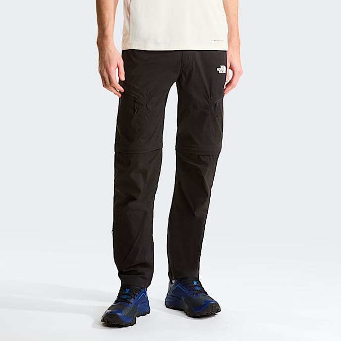Exploration Convertible Regular Tapered Trousers M TNF TNF Black HERO