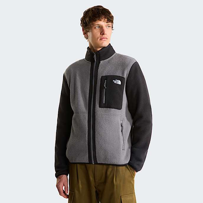 Yumiori FullZip Fleece Jacket M TNF Smoked PearlTNF Black HERO