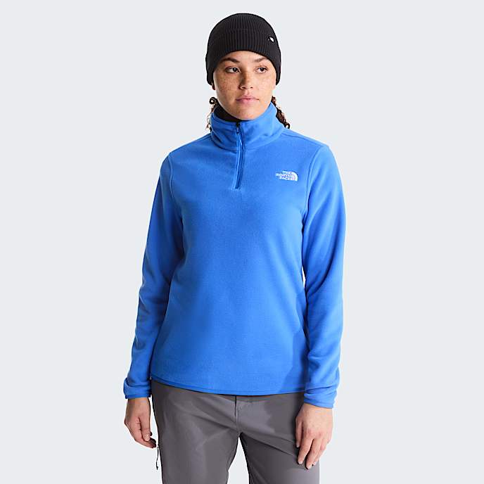 Glacier 14 Zip Fleece W TNF Active Blue HERO