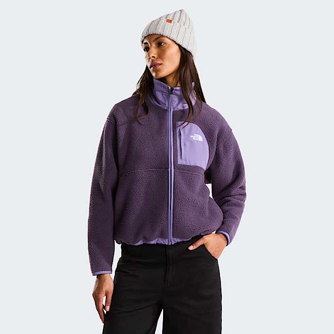 Yumiori OffPeak FullZip Fleece Jacket W TNF Endless DuskGrounded Plum HERO