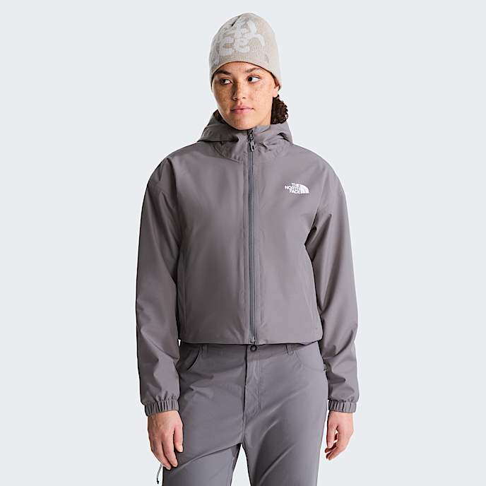 Quest DryVent Cropped Jacket W TNF Smoked Pearl HERO