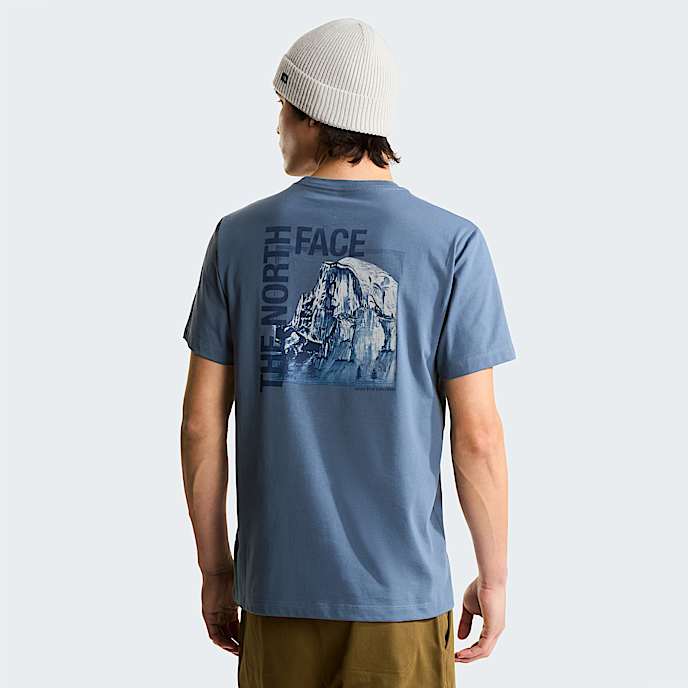 Tshirt standard Half Dome Photo Graphic pour homme TNF Granite Grey HERO