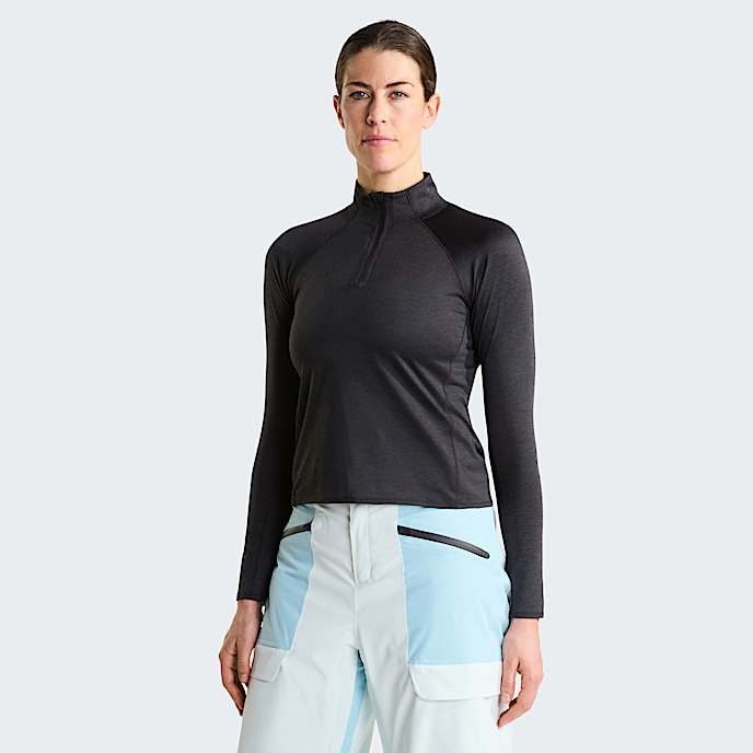 Jaida Sweatshirt W TNF TNF Black Dark Heather HERO