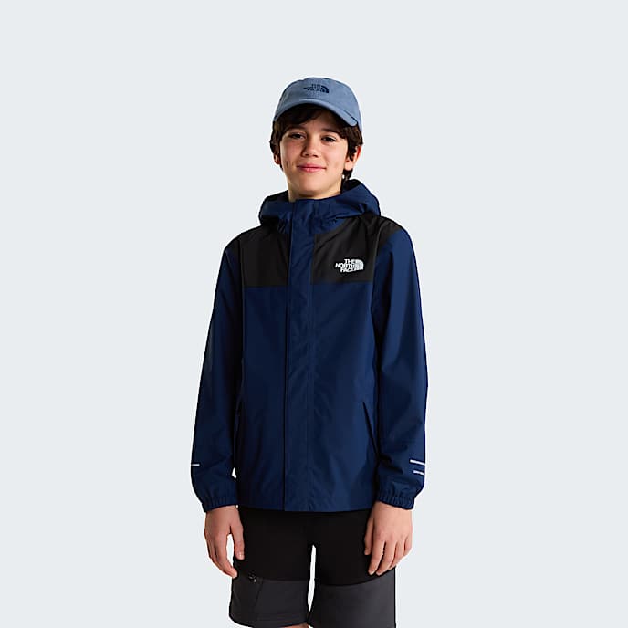 Boys Antora Rain Jacket TNF Summit Navy HERO