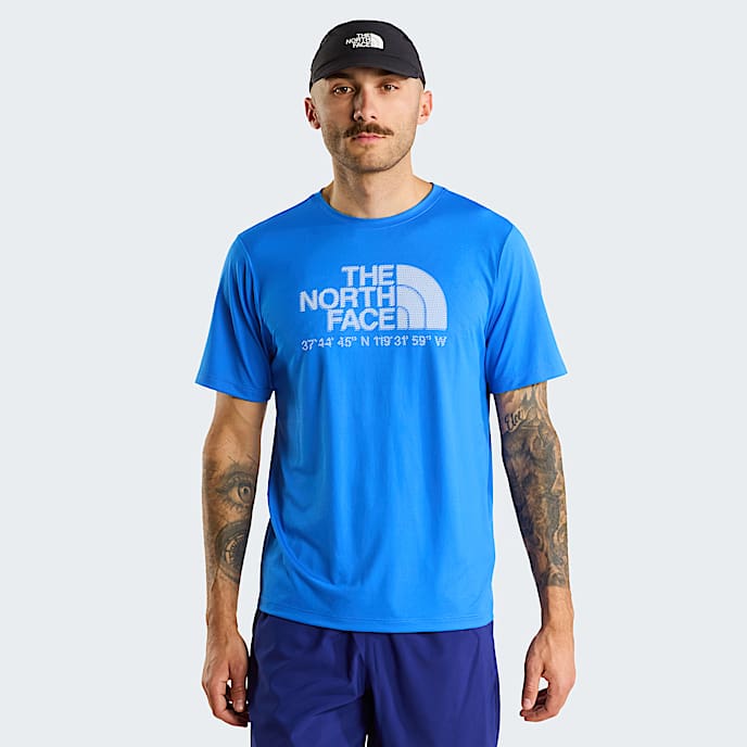 Tshirt 247 Logo Graphic pour homme TNF Active Blue HERO