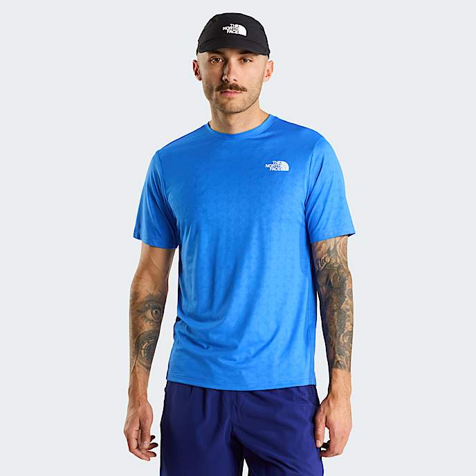 Tshirt coupe standard 247 Pentadome emboss pour homme TNF Active Blue HERO