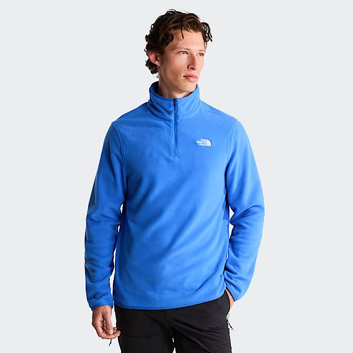 Glacier Fleece mit 14langem RV fr Herren TNF Active Blue HERO