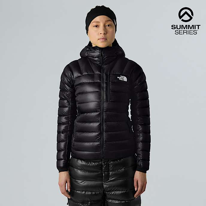 Summit Breithorn Daunenjacke mit Kapuze fr Damen TNF TNF Black HERO