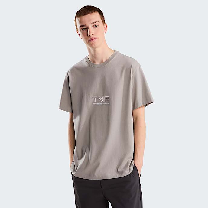 Tshirt descontrada Zumu 20 unissexo TNF Stone Slab HERO