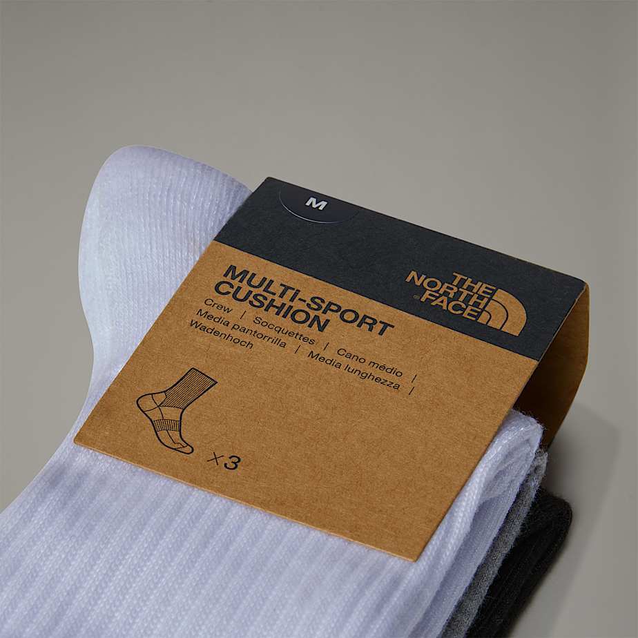 Multi Sport Cushion Crew Sock TNF ALT3