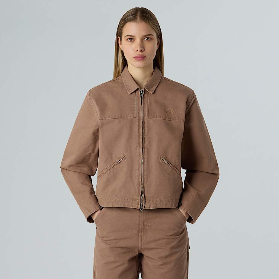 Cedar Canvas Work Jacket W TNF ALT4