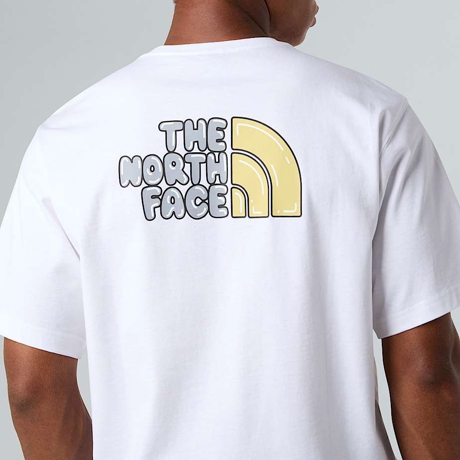 Bubble Logo Relaxed TShirt Unisex TNF ALT6