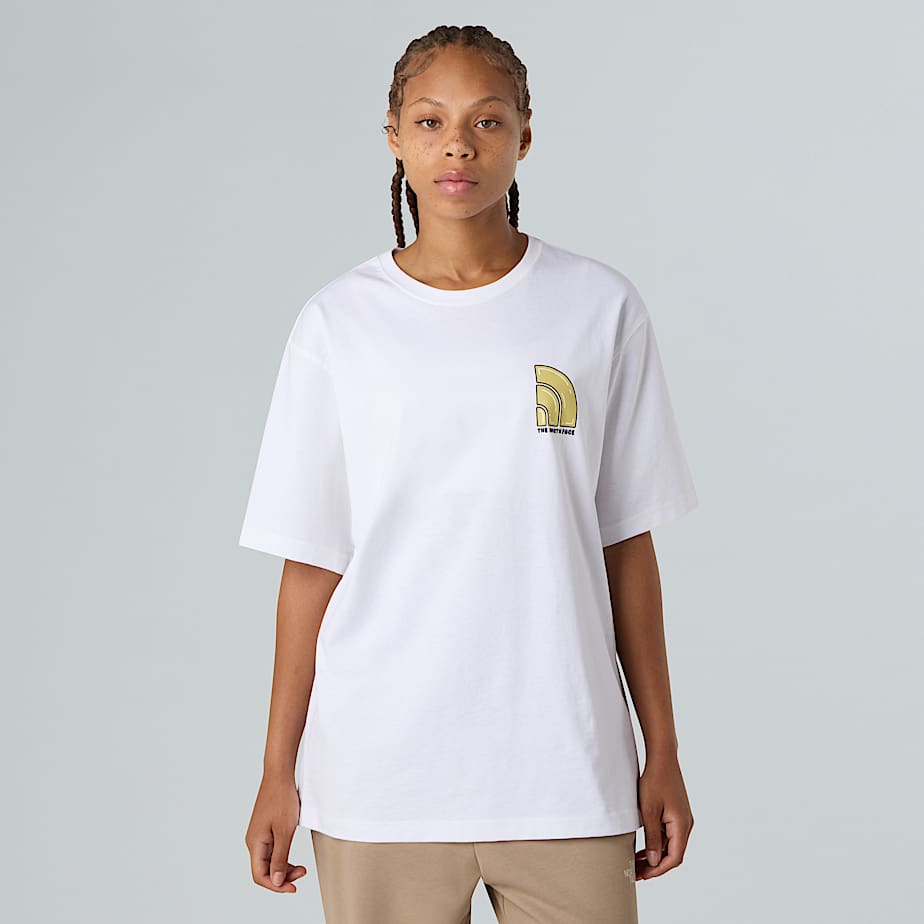 Bubble Logo Relaxed TShirt Unisex TNF ALT8