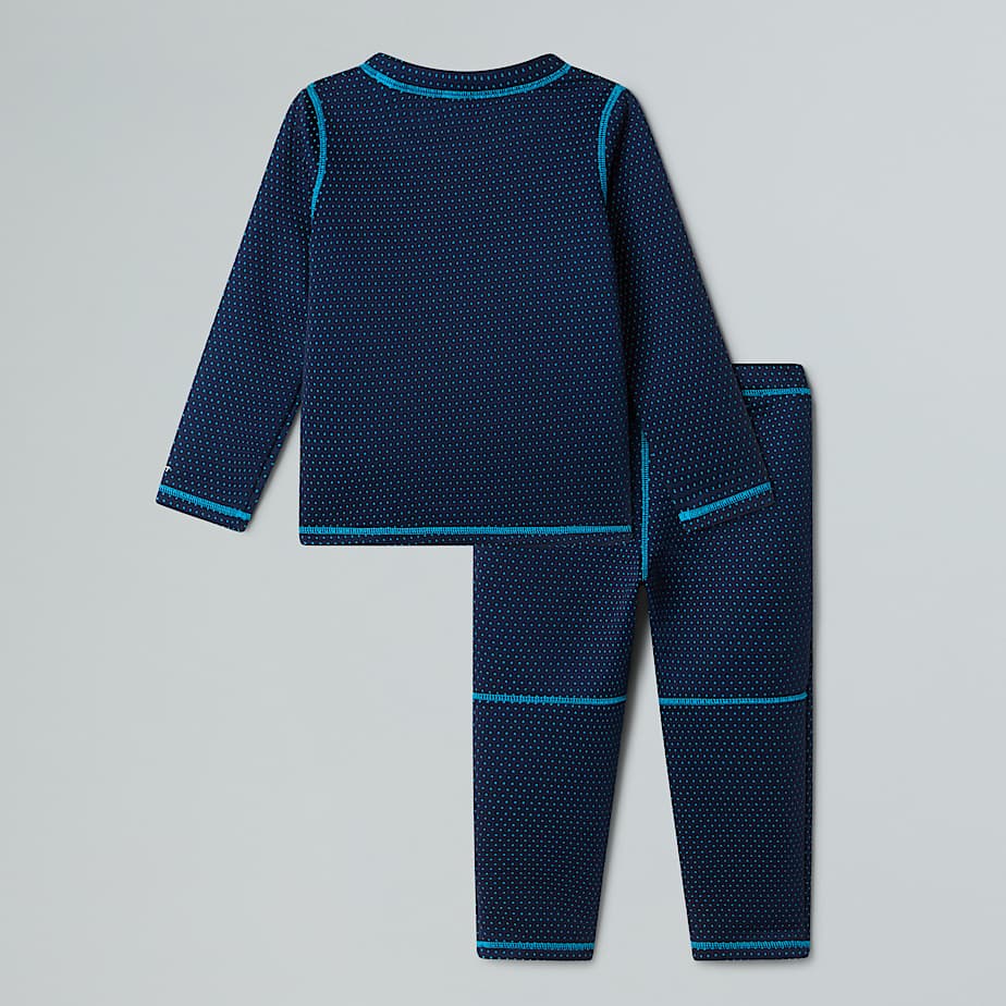 DotKnit thermische basislaagset voor kinderen TNF ALT21