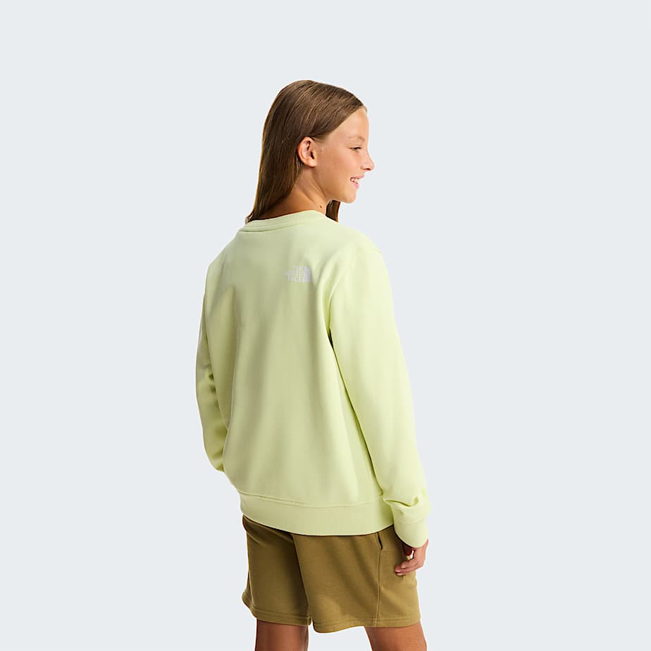 Flora Relaxed Sweatshirt Girl TNF ALT3