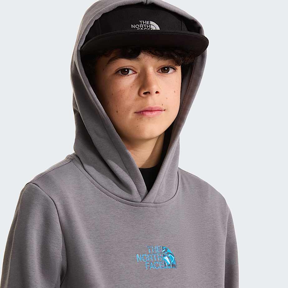 Liquid Logo Regular Hoodie Boy TNF ALT4