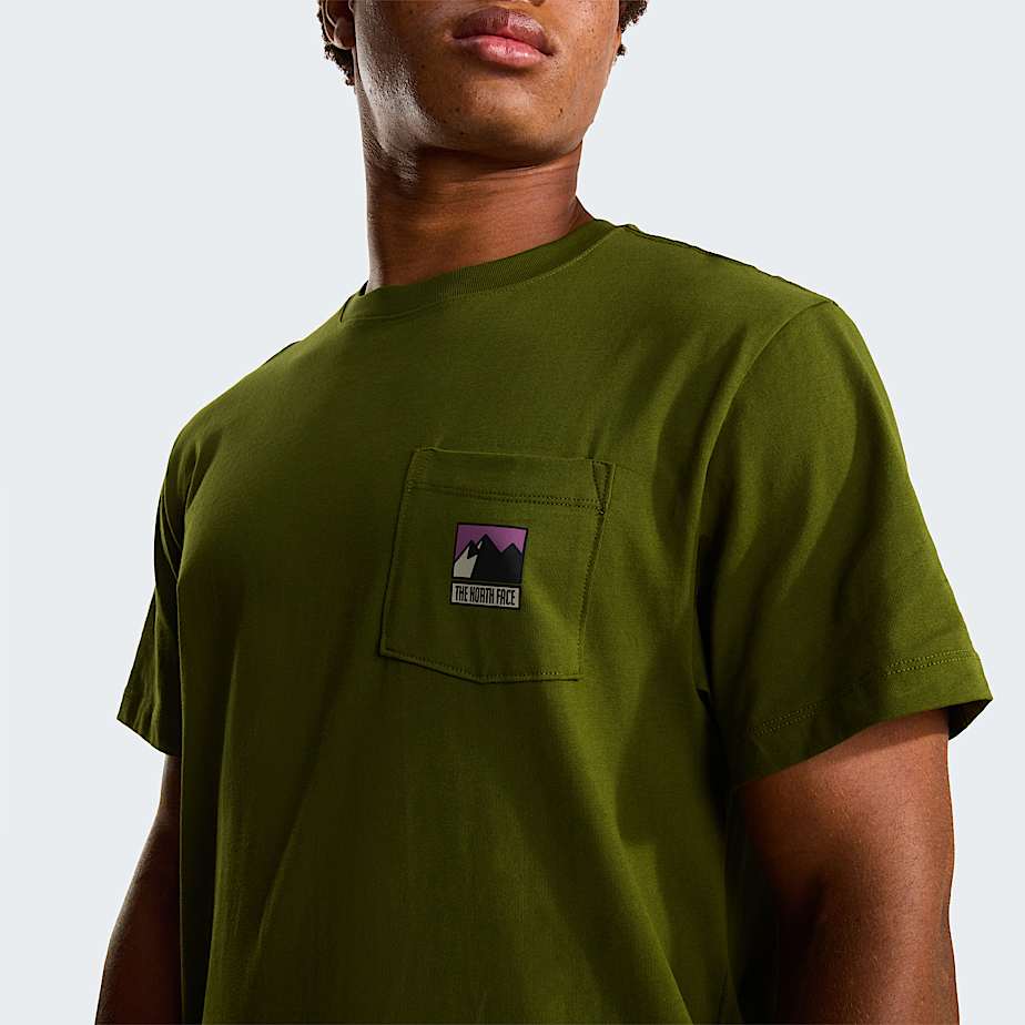 Mountain Logo Relaxed Graphic TShirt M TNF ALT4