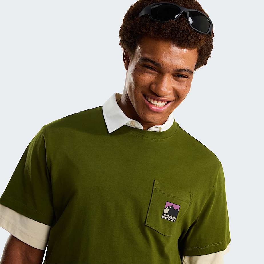 Mountain Logo Relaxed Graphic TShirt M TNF ALT5