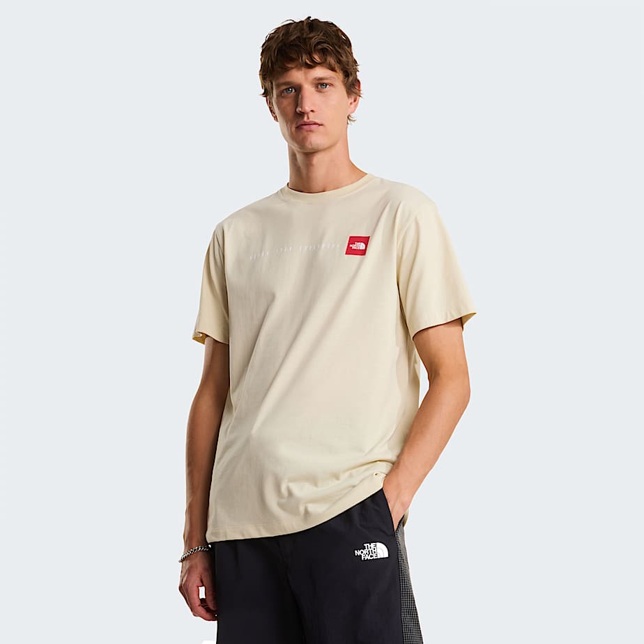 Never Stop Exploring Regular Graphic TShirt M TNF HERO