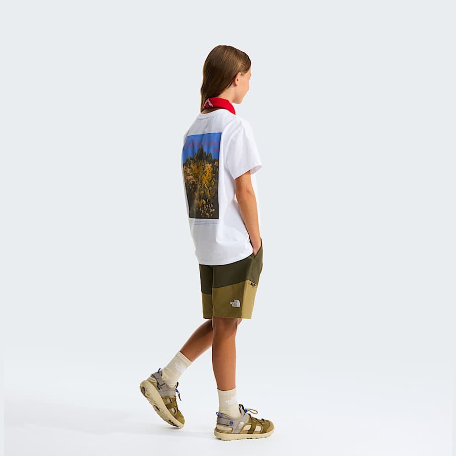 Flora Relaxed TShirt Girl TNF ALT2