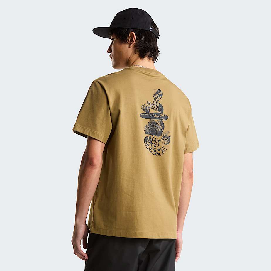 Stones Relaxed Graphic TShirt M TNF HERO
