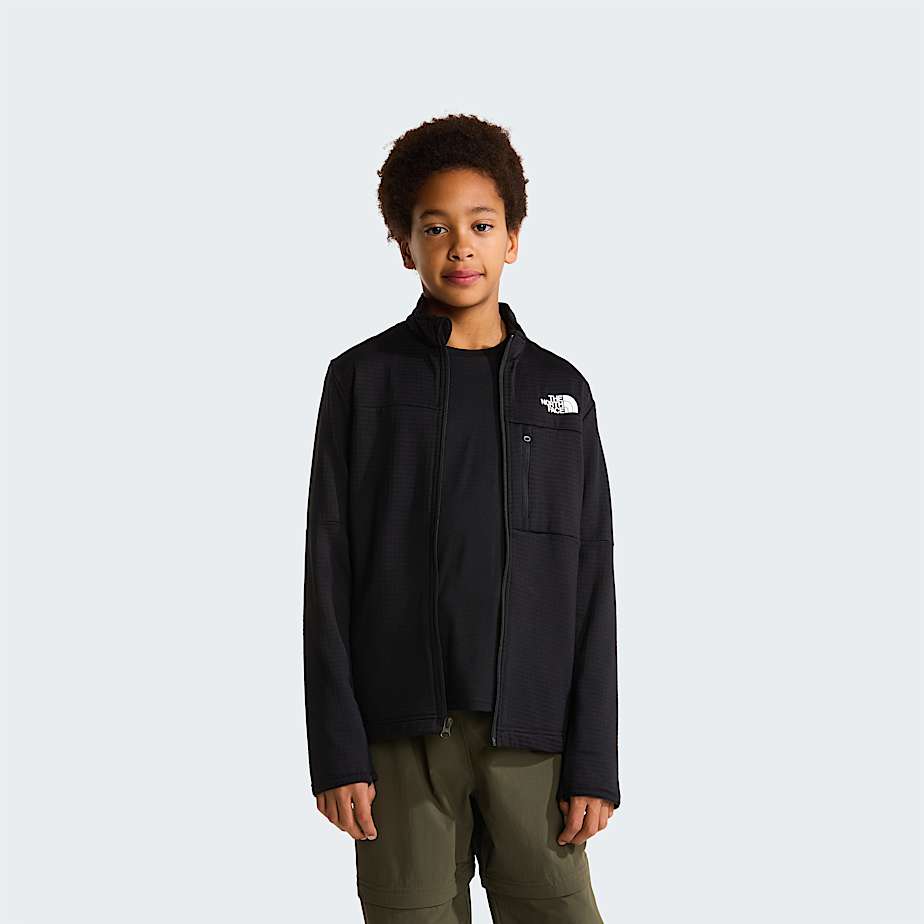 Hike FullZip Midlayer Jacket Junior TNF ALT4