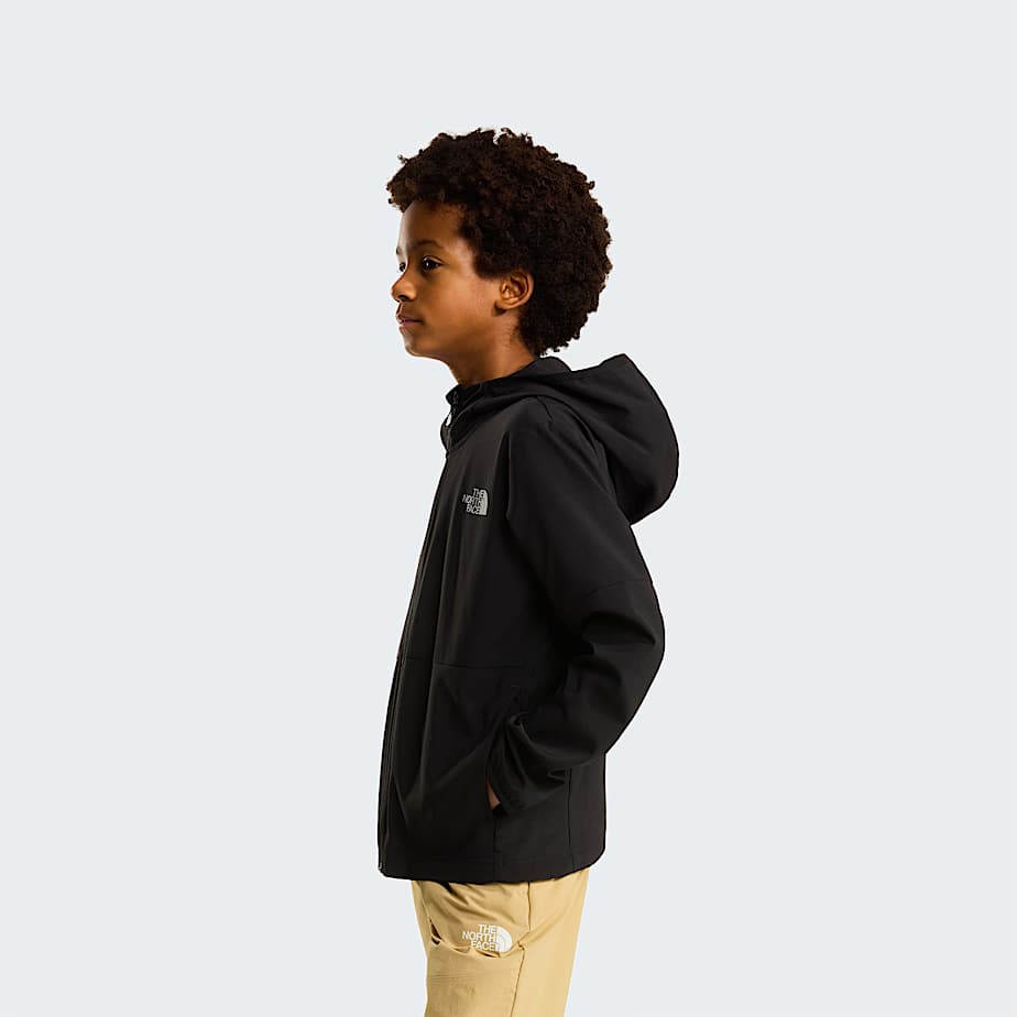 On The Trail FullZip Hooded Jacket Boy TNF ALT2