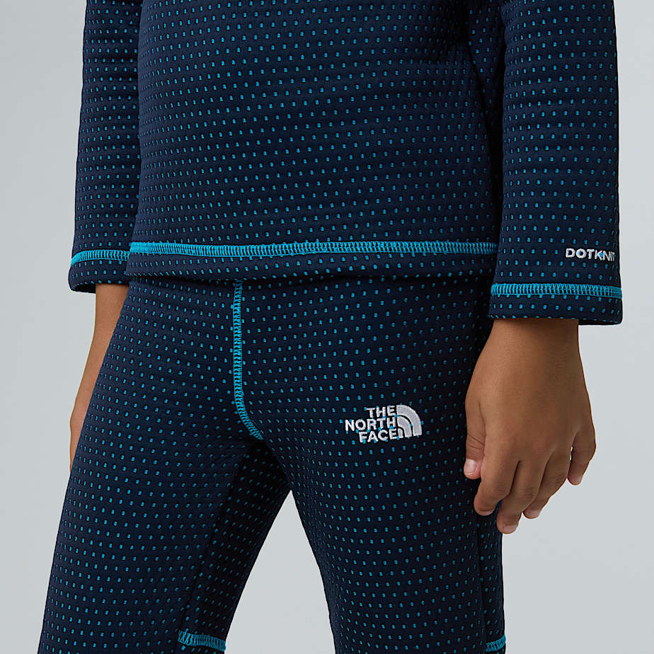 DotKnit thermische basislaagset voor kinderen TNF ALT12